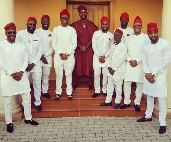 PHOTO NEWS: See Photos Of Banky W's Crew For His Introduction Today