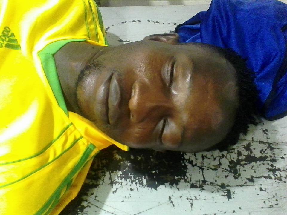 Graphic Photos Of The Kwara United Defender Who Slumped And Died During Training