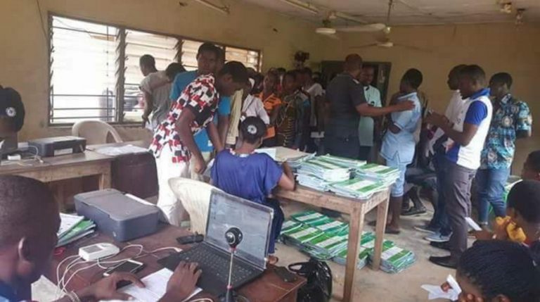 No Election Biafra Land: See What Is Happening At INEC Registration Centers In Anambra [Photos]