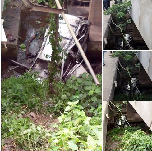 All Passengers Confirmed Dead As A Vehicle Falls Into A Ditch [Photos]