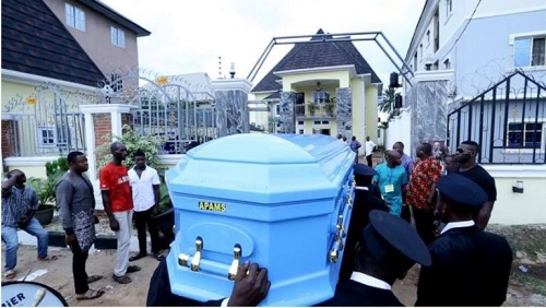 Money Rains Like A River At Nigerian Big Boy Escoba Smith’s Father’s Burial In Abia [Photos]