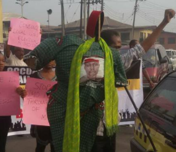 Police Reportedly Attack Peaceful Anti-Okorocha Protesters in Owerri [Photos]