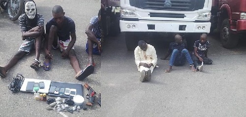 Soldiers Arrested For Hijacking Fuel Tanker And Others For Theft And Robbery [Details]