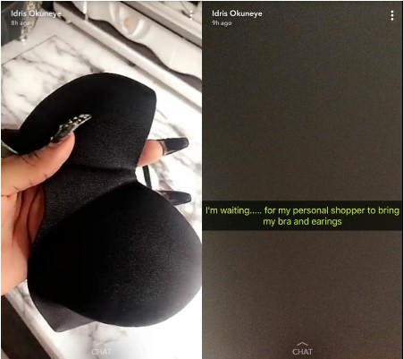 Photos: Nigerian Male Barbie Bobrisky Steps Out In Black Bra!