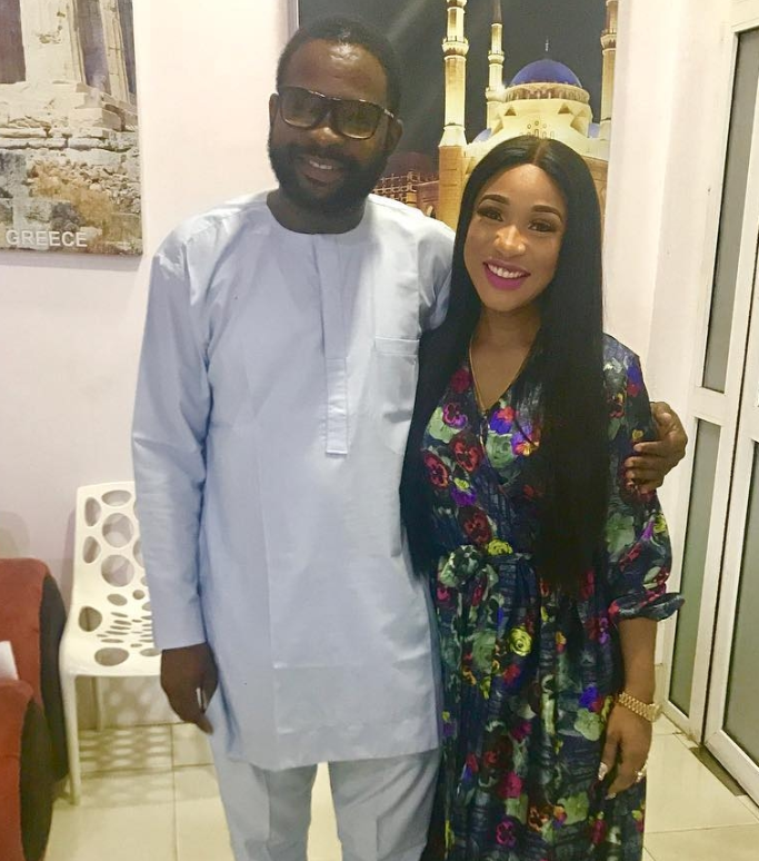 Tonto Dikeh Celebrates Her New Sexy Body, As She Poses With Her Male Surgeon 