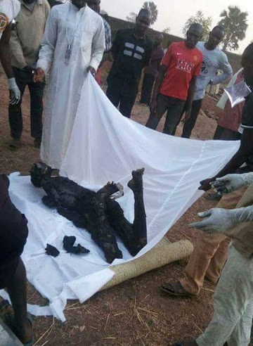 Gov. Ortom Imposes Curfew in Gboko Town as 7 Suspected Fulani Herdsmen Are Killed and Set Ablaze By Irate Youths Graphic [Photos]