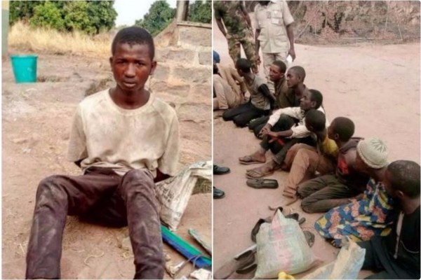 10 Herdsmen Caught Red-Handed and Arrested While Destroying Farmlands in Benue [Photos]