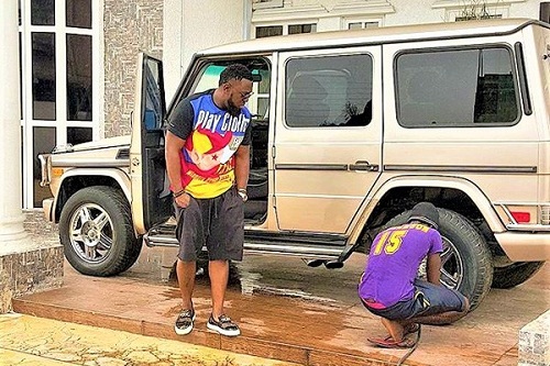 Eye Popping Photos Of, Timaya’s Impressive Fleet of Expensive Cars [Photos]