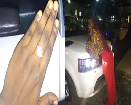 unn final year student gets engaged birthday range rover video