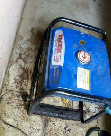 #ThisIsNigeria: How A Generator Was Stolen While Chained Down