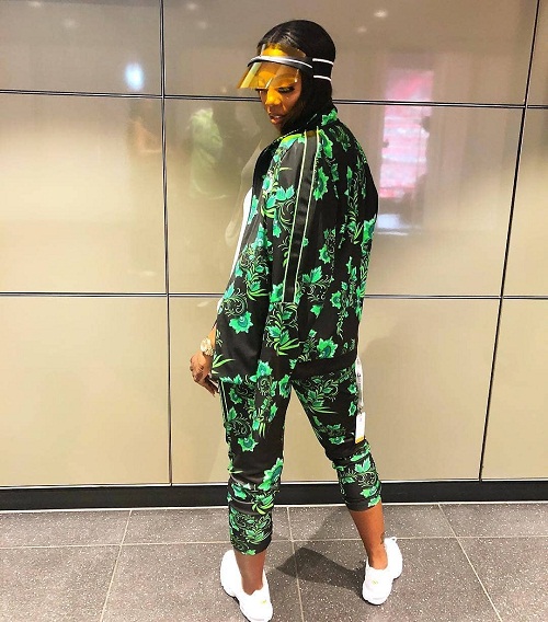 See Adorable Photos Of Your Favourite Celebrities Rocking Nigeria’s World Cup Kit