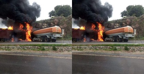 Tragedy Everywhere As Another, Fuel Tanker Collide On Suleja-Minna Road [Photos]