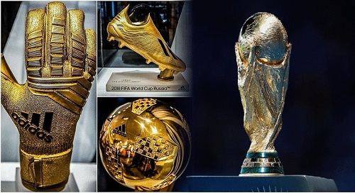 Russia 2018: FIFA Unveils The Official New Trophies For 2018 World Cup In Russia