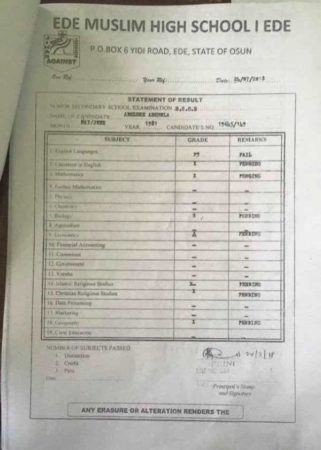 Exposed!!!How the ‘Dancing Senator’ Adeleke lied about graduating from a US university [See his WAEC result]