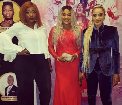 You Need to See Bobrisky’s Outfit to Halima Abubakar’s ‘Blood Battle’ Movie Premiere [Photos]