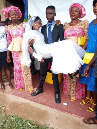 Photos of 19-Years-Old Nigerian Secondary School Students As They Get Married