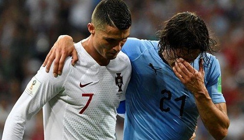 Read What Ronaldo Said After Losing against Uruguay