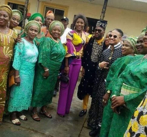 #BBNaija: more Photos from Tobi Bakre’s homecoming reception at Ago-Iwoye in Ogun state