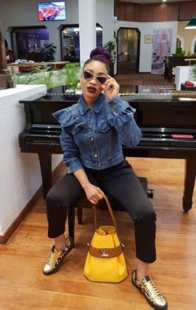 Tonto Dikeh Shares Photos of Her New Office under Construction [Photos]