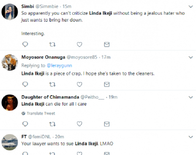 Linda Ikeji in Serious Trouble as Nigerian Twitter Users Sets To Sue Her; You Won’t Believe What She Did