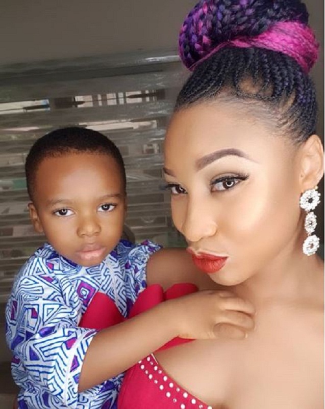 Tonto Dikeh Just Revealed That Her Son Won’t Bear Her Ex-Husband’s Last Name [See Why]