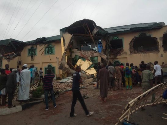 As Promised, Governor Ajimobi Finally Demolishes Yinka Ayefele’s N800m Music House [Photos]