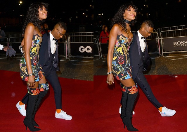 More Photos Of Wizkid and Naomi Campbell at the GQ Men of the Year Awards