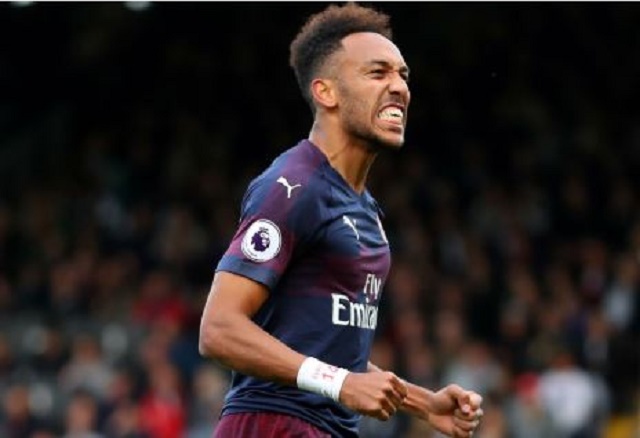 Gunners Star Aubameyang Wins Pl Player of the Month