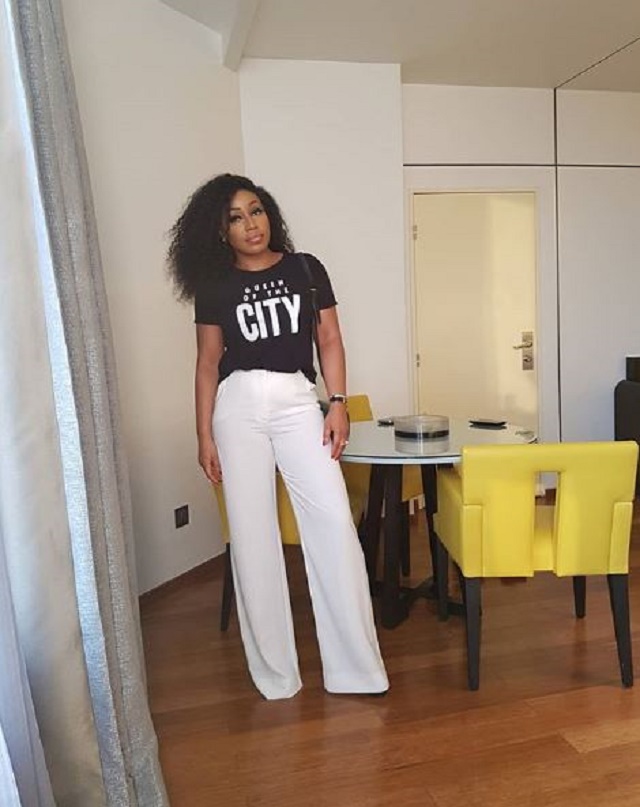 43 Year Old, Rita Dominic Looks Flawless In New Make-Up Photos