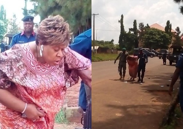 Serious Trouble Anambra State House of Assembly as Police Teargas Lawmaker [Photos]