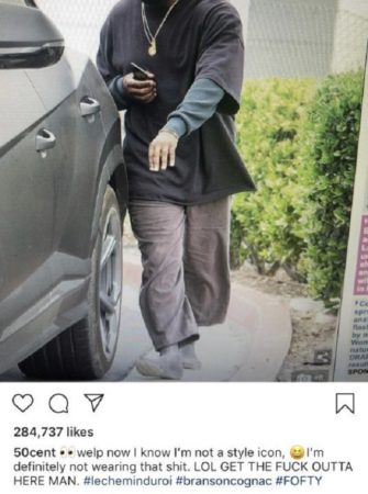 50 Cent Trolls Kanye West