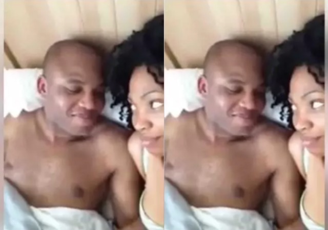 IPOB Members React to Leaked Video of Nnamdi Kanu in Bed with Wife