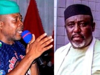 Serious Drama Governor Ihedioha Sends Police to Raid and Confiscate Clothes, Chairs, Fridges from Okorocha's Daughter’s Shop