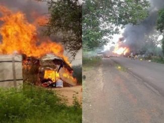 Tears Flows Like A River As Benue Tanker Explosion Kills 50, Injured 70 [Graphic Photos]