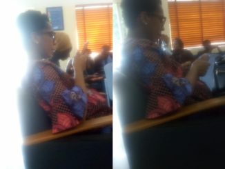 #BBNaija: Pregnant TBoss Spotted At A Medical Diagnostic Center In Abuja [Photos]