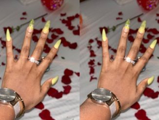 Ex-#Bbnaija Housemates Bambam And Teddy A Are Engaged! [Photo]