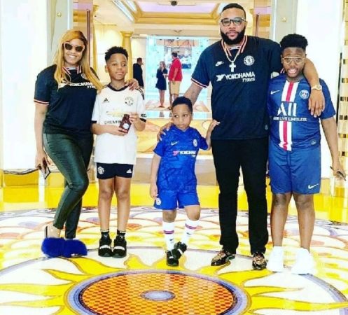 New Adorable Photos of E-Money with His Wife and Kids