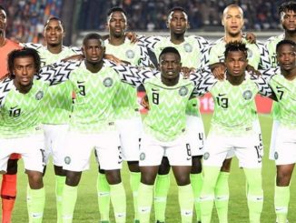 Super Eagles of Nigeria Drop to 35th Best Team In the World