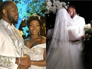 More Photos From #BBNaija Bambam And Teddy A's White Wedding In Dubai