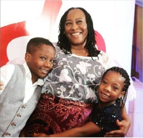 Nollywood Actress, Patience Ozokwor Shows Off Grandkids