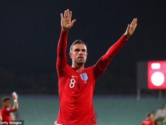 Jordan Henderson Is Named England's Player Of The Year For 2019 Ahead Of Raheem Sterling And Harry Kane