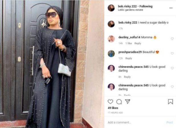 Bobrisky Reveals What She Needs The Most Just After Her Arrest