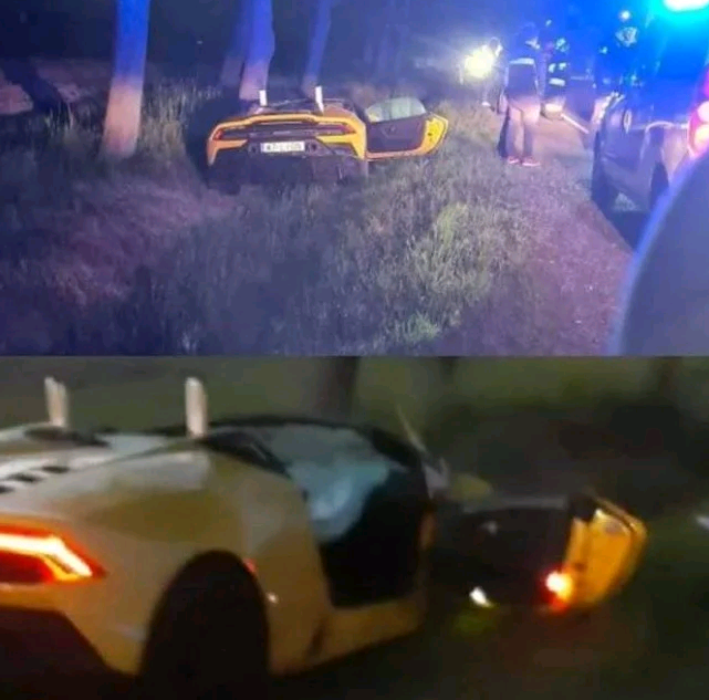 PSG Goalkeeper, Marcin Bulka Wrecks £200k Rented Lamborghini In Horror Auto-Crash