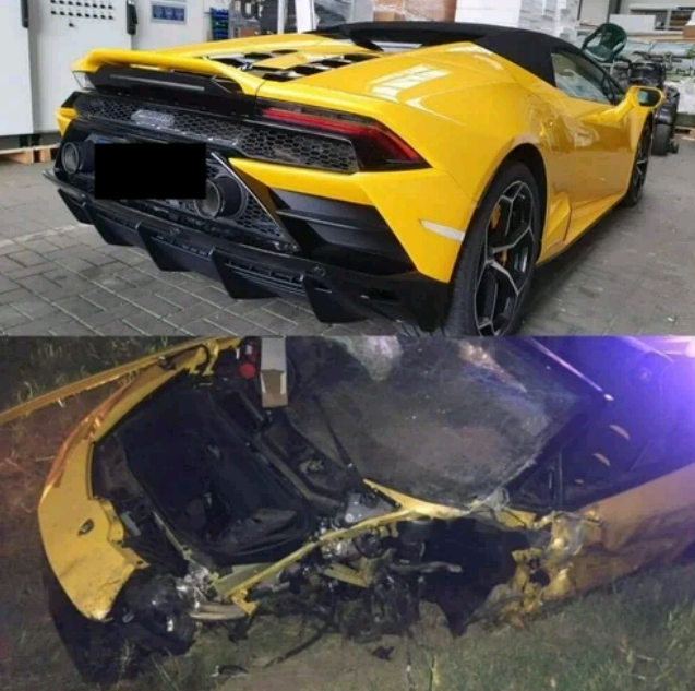 PSG Goalkeeper, Marcin Bulka Wrecks £200k Rented Lamborghini In Horror Auto-Crash