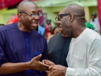 Oshiomhole and Ize-Iyamu Begs Gov. Obaseki after Supreme Court Victory