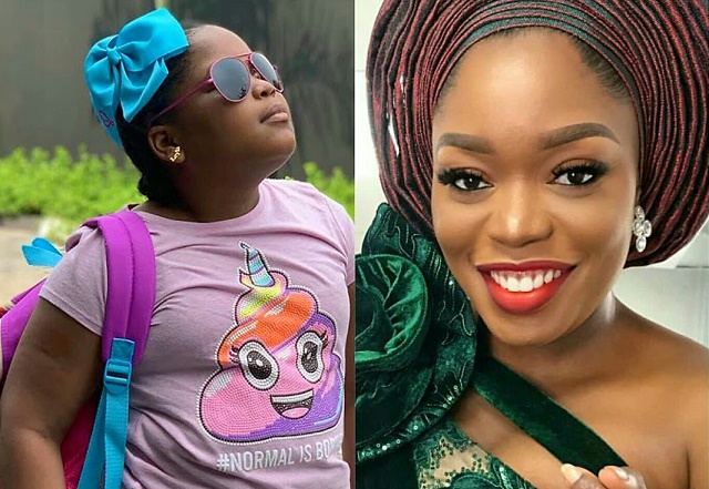 Years after the Death of Bisola’s Baby Daddy, See Pictures of Her Beautiful Daughter