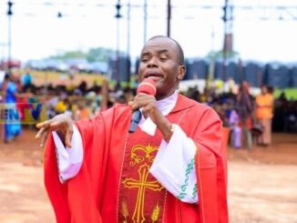 Fr. Mbaka who called Peter Obi 'sting man' returns from ban after 3 months