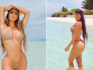 Kim Kardashian’s Hot Bikini Photoshoot On Her 40th Birthday [Photos]