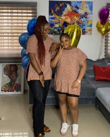 Years after the Death of Bisola’s Baby Daddy, See Pictures of Her Beautiful Daughter