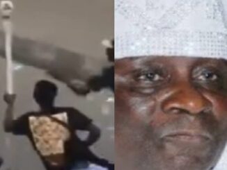 Traditional Priests in Lagos Rain Curses on Men Who Stole Oba of Lagos Staff of Office [Video]